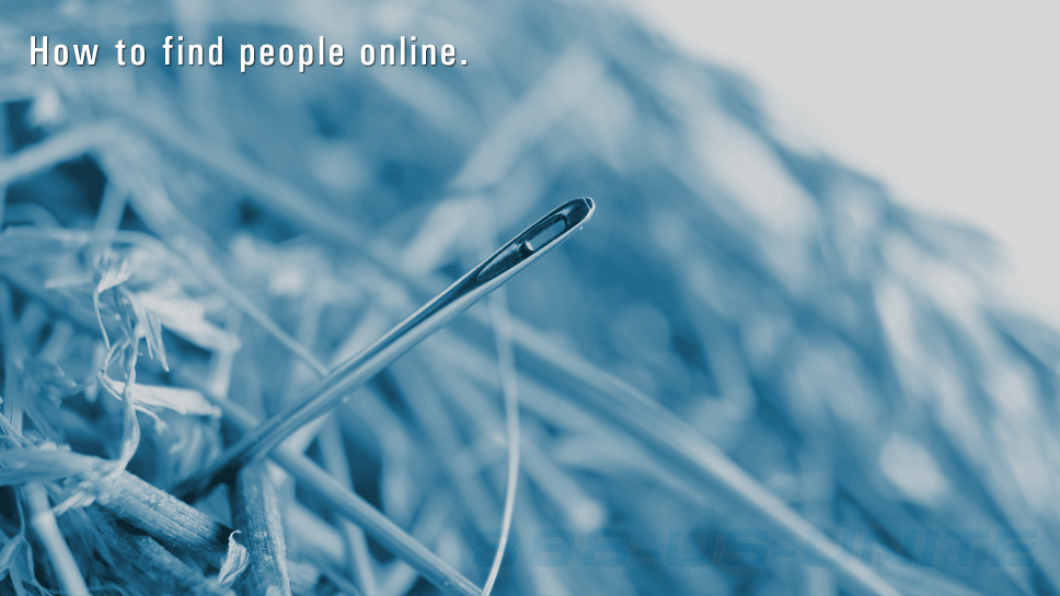 Find people online